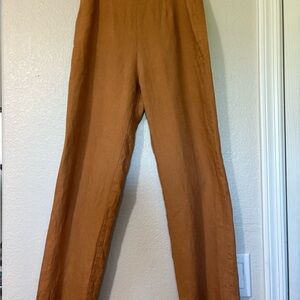 Reformation Linen Pants Straight Leg Size 0